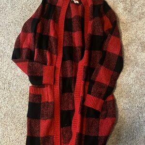 Maurice’s long cardigan